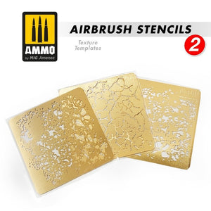 Pochoirs pour aérographe Ammo of Mig 8049 2 masques de peinture – image 2