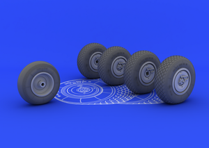 Eduard 632016 He 219 wheels 1/32 (Revell) – immagine 2