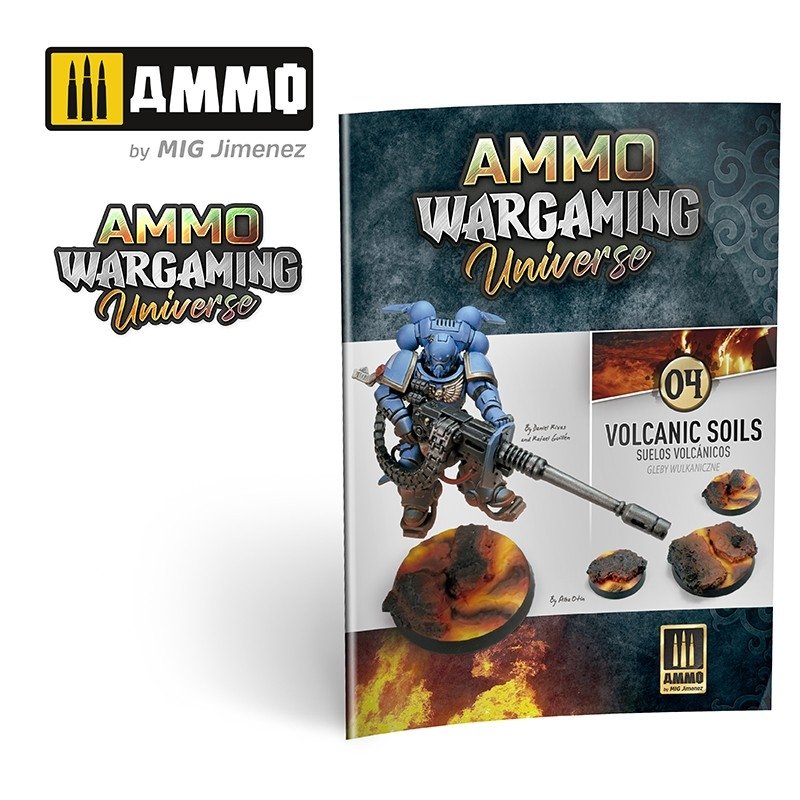 AMMO of Mig Jimenez 7923 AMMO WARGAMING UNIVERSE 04 - Volcanic Soils – zdjęcie 4