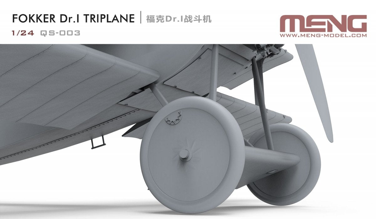 Meng modèle QS-003 Fokker Dr.I triplan 1/24 – image 6