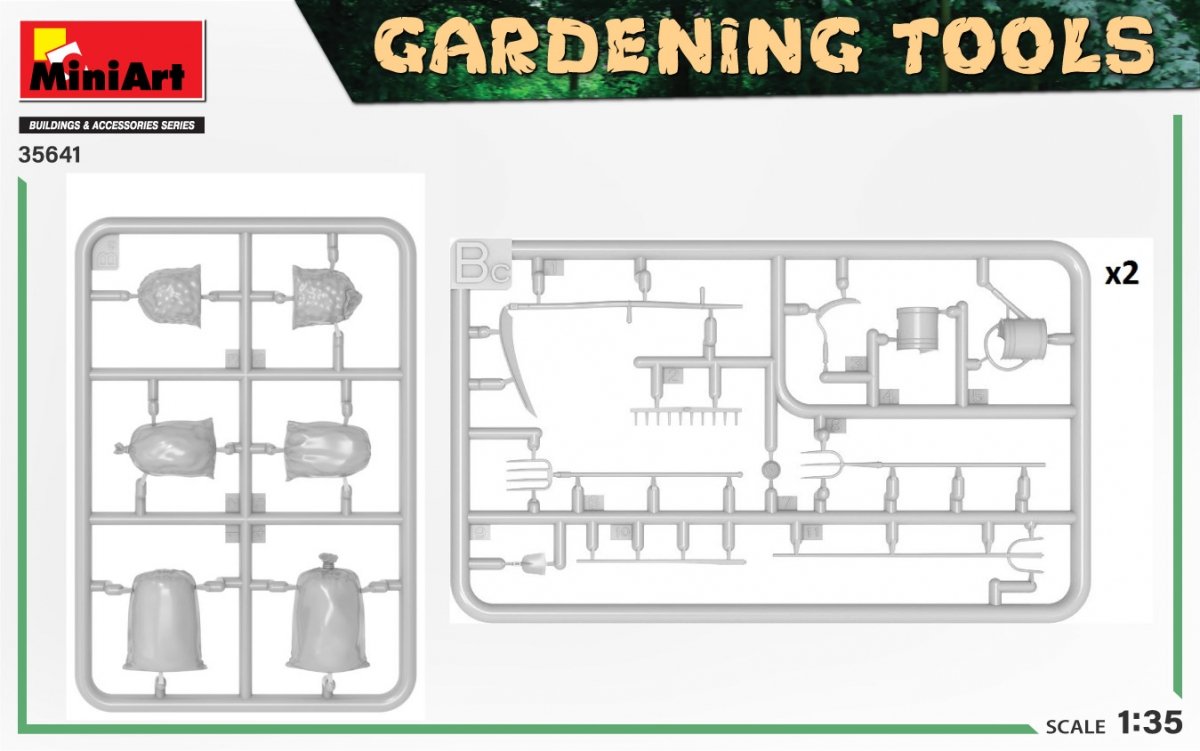 MiniArt 35641 GARDENING TOOLS 1/35 – immagine 6