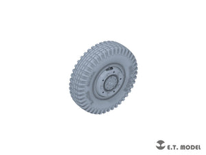 E.T. Model P35-101 WWII German Sd.Kfz.234 Small Diameter Weighted Wheels Type.1 1/35 – imagen 4