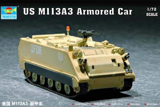 Trumpeter 07240 US M 113A3 Armored Car 1/72