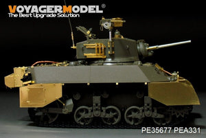 Voyager Model PEA331 WWII US M3A3 Stuart Fenders/Side skirts (FOR AFV CLUB KIT) 1/35 – imagen 2