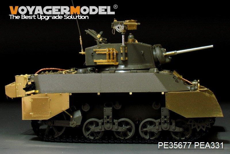 Voyager Model PEA331 WWII US M3A3 Stuart Fenders/Side skirts (FOR AFV CLUB KIT) 1/35 – imagen 2