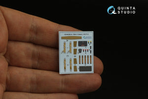 Intérieur imprimé en 3D et coloré sur papier décalcomanie Quinta Studio QD48289 Ar 196A-3 (Italeri) 1/48 – image 5