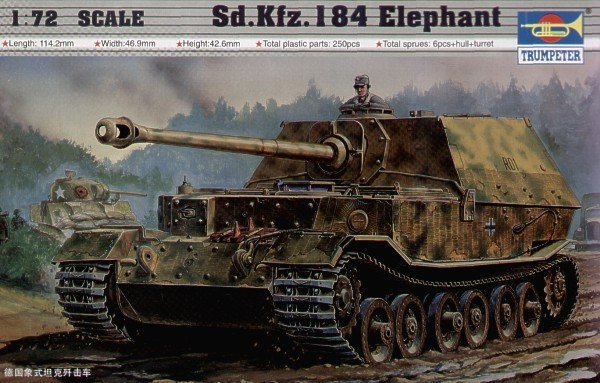 Trumpeter 07204 SdKfz.184 Elephant 1/72
