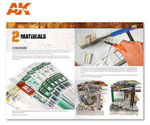 AK Interactive AK256 AK LEARNING 09: THE ULTIMATE GUIDE TO MAKE BUILDINGS IN DIORAMAS (English) – imagen 4