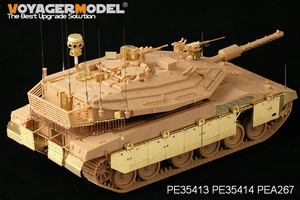Voyager Model PEA267 IDF Merkava MBT IV WindBreaker Active Protection System (GP) 1/35 – imagen 3