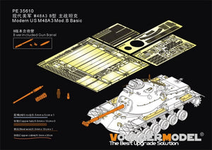 Maquette Voyager PE35610 M48A3 Mod.B Basique US Moderne pour DROGON 3544 1/35