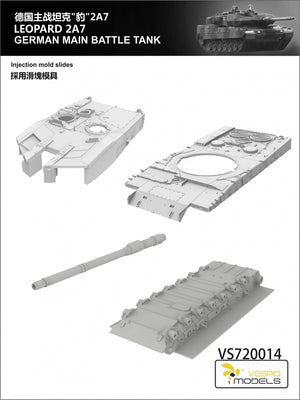 Vespid Models VS720014 Leopard 2A7 German Main Battle Tank 1/72 – Bild 5
