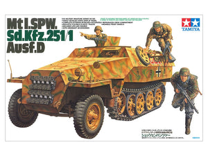 Tamiya 35195 German Mtl.SPW SDkfz.251 Ausf D Halftrack 1/35 – imagen 2