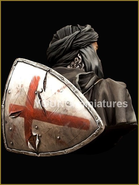Young Miniatures YH1827 TEMPLAR KNIGHTIN JERUSALEM 1/10 – image 4