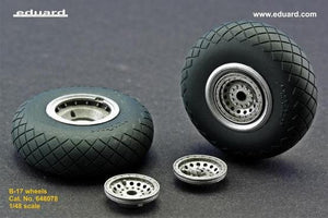 Eduard 648078 B-17 wheels 1/48 REVELL, MONOGRAM – immagine 4