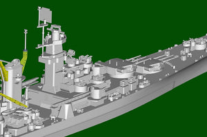 Trumpeter 06740 USS Hawaii CB-3 1/700 – immagine 8