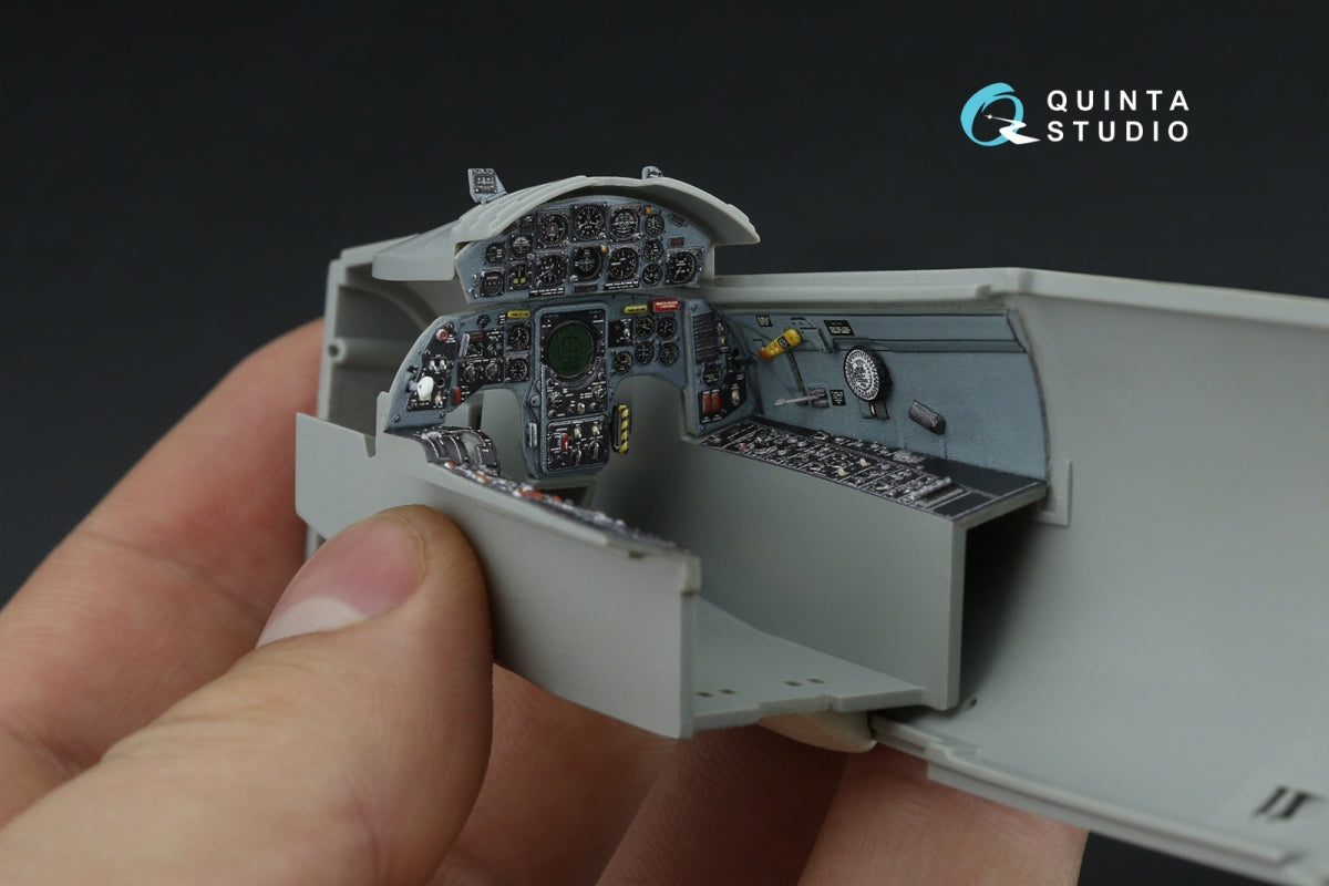 Intérieur imprimé en 3D et coloré sur papier décalcomanie Quinta Studio QD32246 F-104A (Italeri) 1/32 – image 12