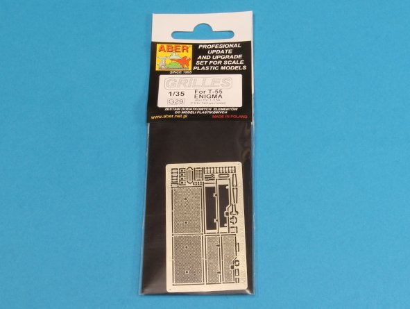 Aber 35G29 Grilles for Russian Tank T-55A also for T-55 ENIGMA 1/35 – imagen 7