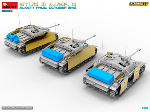 MiniArt 35352 STUG III AUSF. G ALKETT PROD. KIT INTÉRIEUR OCTOBRE 1943 1/35 – image 8