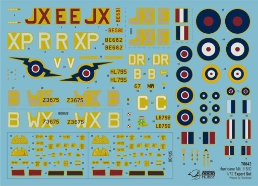 Arma Hobby 70042 Hurricane Mk II b/c Expert Set 1/72 – Bild 17