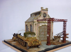 RT-Diorama 35292 Diorama-Base: &amp;quot;Railroad Shed&amp;quot; 1/35 – imagen 12