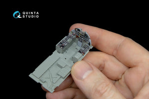 Quinta Studio QD48038 F-15A 3D-Printed &amp;amp; coloured Interior on decal paper (for GWH kit) 1/48 – imagen 4