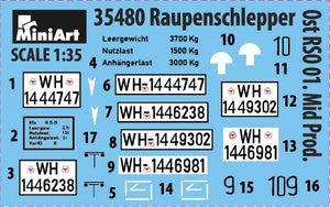 Miniart 35480 Raupenschlepper Ost RSO/01 Mid Prod. 1/35 – imagen 2