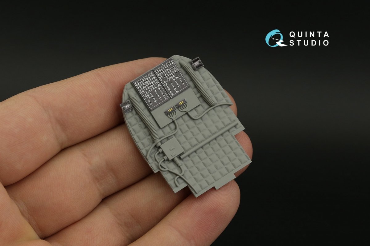 Quinta Studio QD35099 AH-64E 3D-Printed &amp;amp; coloured Interior on decal paper (Takom) 1/35 – imagen 3
