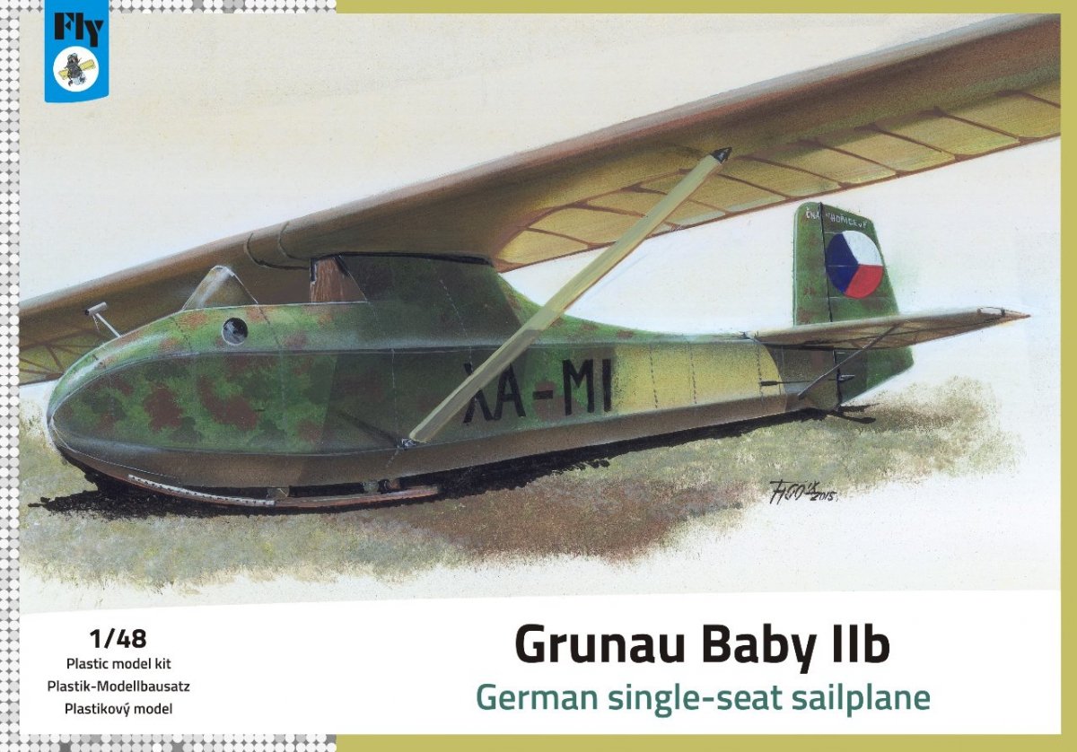 Fly 48021 Grunau Baby IIB Czechoslovakia 1/48