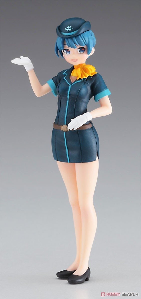 Hasegawa SP465 Egg Girls Collection 12 Sara Mayuki (CA) w/Airliner 1/20 – Bild 6