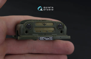Quinta Studio QD35010 UAZ 469 3D-Printed &amp;amp; coloured Interior on decal paper (for Trumpeter kit) 1/35 – imagen 3