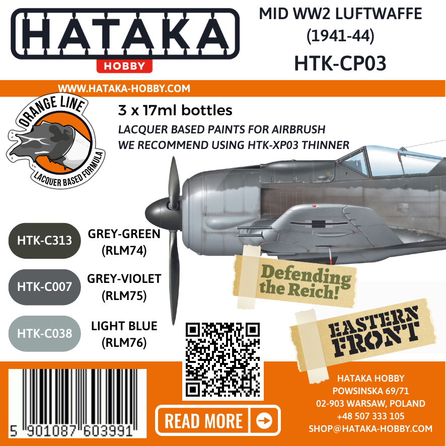 Hataka Hobby HTK-CP03 Mid WW2 Luftwaffe (1941-44) – imagen 2