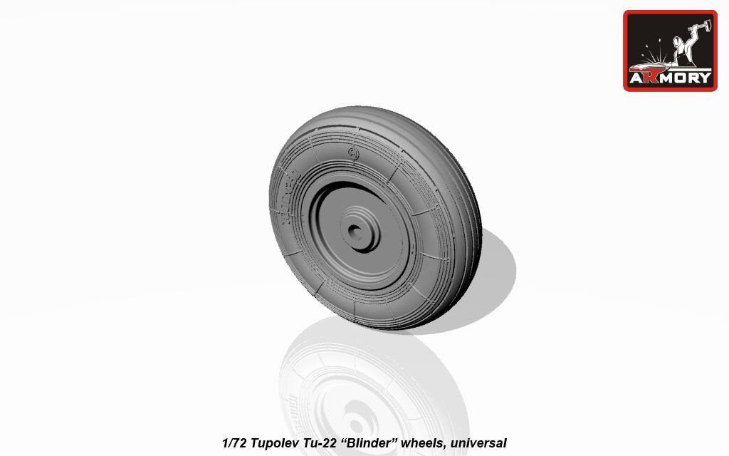 Armory Models AW72043 Tupolev Tu-22 Blinder wheels 1/72 – image 10
