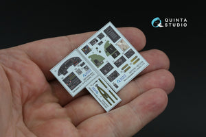 Quinta Studio QD72155 Avro Lancaster B.I/III 3D-Printed coloured Interior on decal paper (Airfix) 1/72 – immagine 3