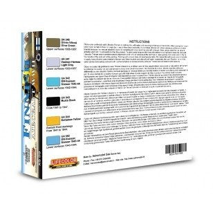 Lifecolor XS09 Acrylic color Set Finnish Aircraft 6x22ml – imagen 2