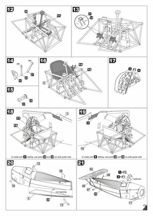 Armory Models 48001 Fairey Flycatcher British interwar FAA Fighter, early version, w/ Jaguar-III engine 1/48 – Bild 18