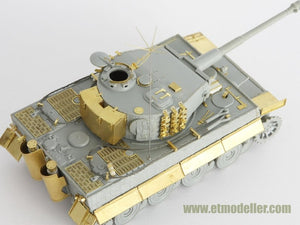 E.T. Model E72-003 WWII German TIGER I Late Production For DRAGON Kit 1/72 – immagine 4