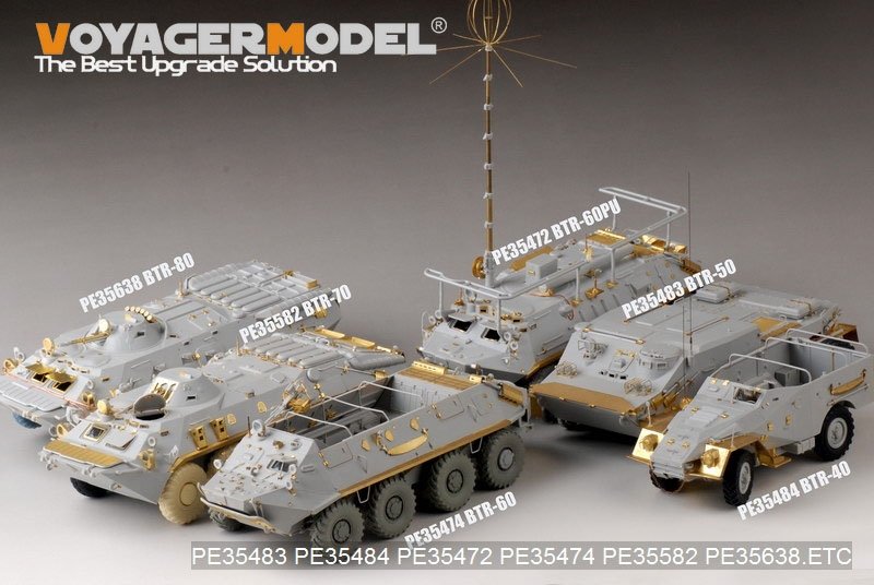 Maquette Voyager PE35473 BTR-60P APC russe moderne pour TRUMPETER 01542 1/35 – image 12