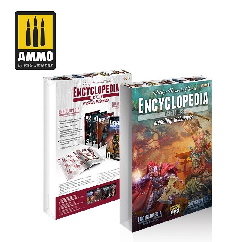 Ammo of Mig 6219E Case for Encyclopedia of Figures Modeling Techniques