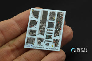 Quinta Studio QD32111 F/A-18A++ 3D-Printed &amp;amp; colored Interior on decal paper (Academy) 1/32 – image 7