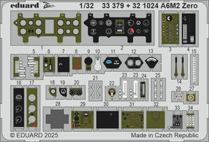 Eduard 321024 A6M2 Zero interior TAMIYA 1/32 – image 2