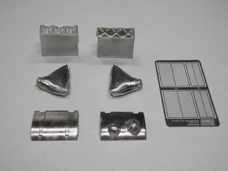 KA Models FE-20005 FERRARI 126C2 EARLY TYPE RADIATOR SET Fujimi 1/20
