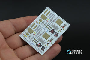 Quinta Studio QR+48094 GRU-7A late, 2 ejection seats for F-14 A/F-14B (Hasegawa, GWH) 1/48 – imagen 2