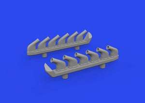 Eduard 672358 P-51D exhaust stacks PRINT EDUARD 1/72 – imagen 2