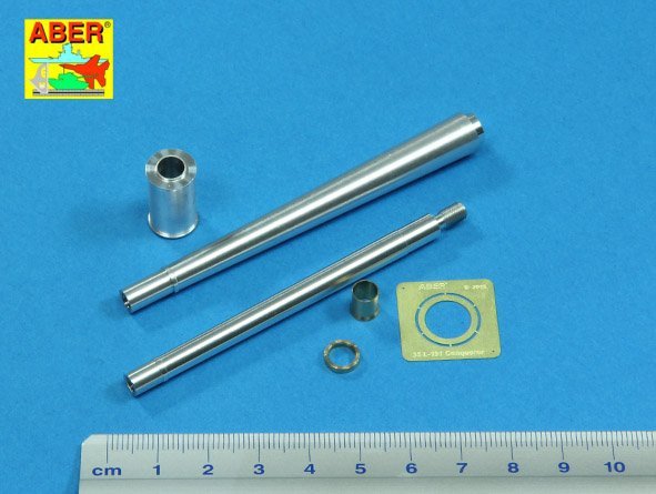 Aber 35L-191 British 120mm L1A2 barrel for Conqueror Mark 2 1/35 – imagen 3
