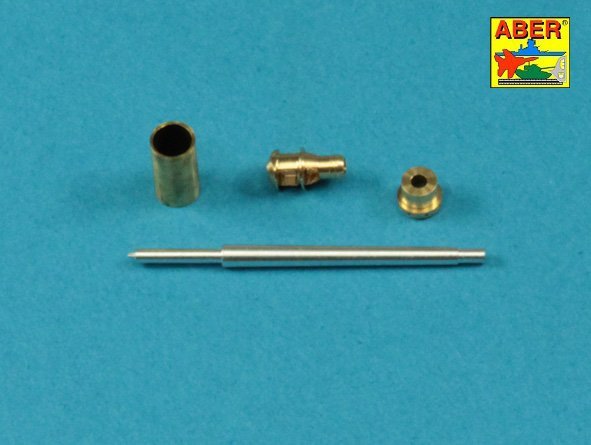 Aber 72L-65 German StuK.40 L/48 7,5 cm Bartel with middle model muzzle brake for StuG. III Ausf.G late & StuG. IV - early 1/72