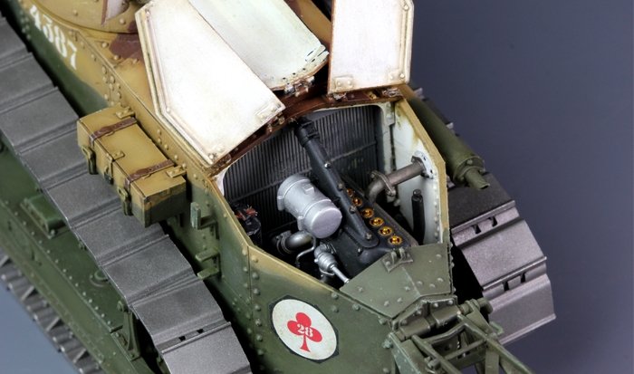 Meng Models TS-008 French FT-17 Light Tank (Cast Turret) 1/35 – imagen 9