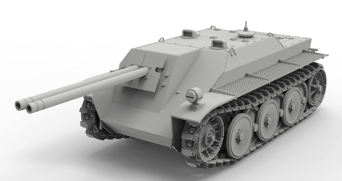 Das Werk DW35007 Panzerkleinzerstorer Rutscher 1/35 – imagen 3