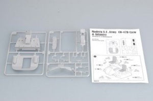 Trumpeter 00415 Modern U.S. Army CH-47D Crew Infantry 1/35 – imagen 2