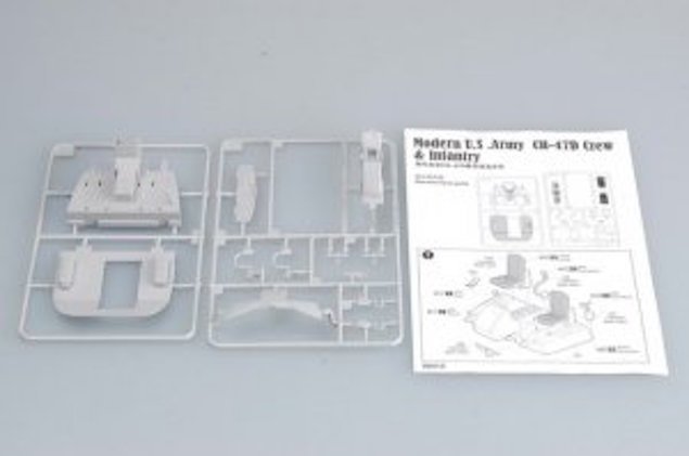 Trumpeter 00415 Modern U.S. Army CH-47D Crew Infantry 1/35 – imagen 2