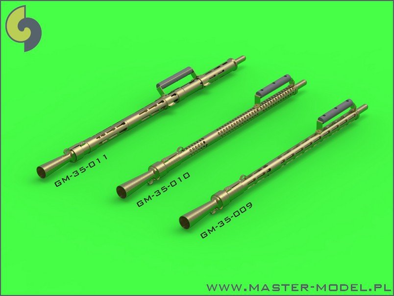 Master GM-35-011 KPVT (tankoviy) - Russian 14,5mm heavy machine gun - version for armoured vehicles (BTR-60PB/70/80, BRDM-2 and other) (1pc) 1/35 – zdjęcie 2